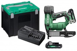 Hikoki NT1804DAJXZ 18V Brushless 18G Narrow Crown Stapler, 2x 2.0Ah Batteries, Charger & Case £529.95